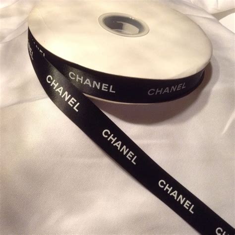 chanel black ribbon